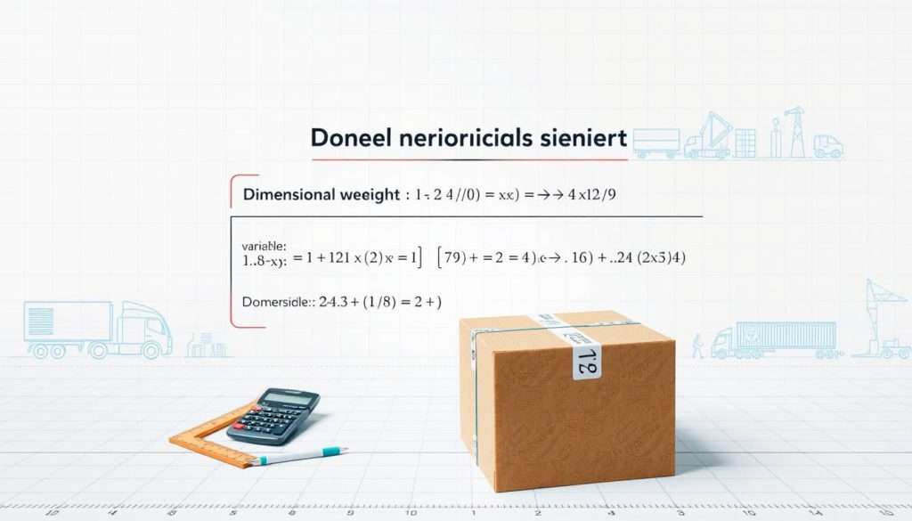 how to calculate volumetric weight in shipping