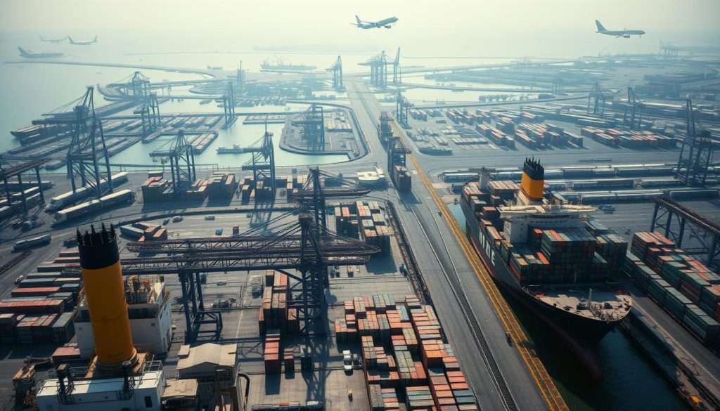 international trade logistics services