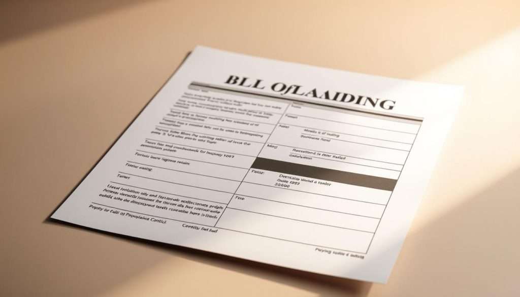 what is a bill of lading